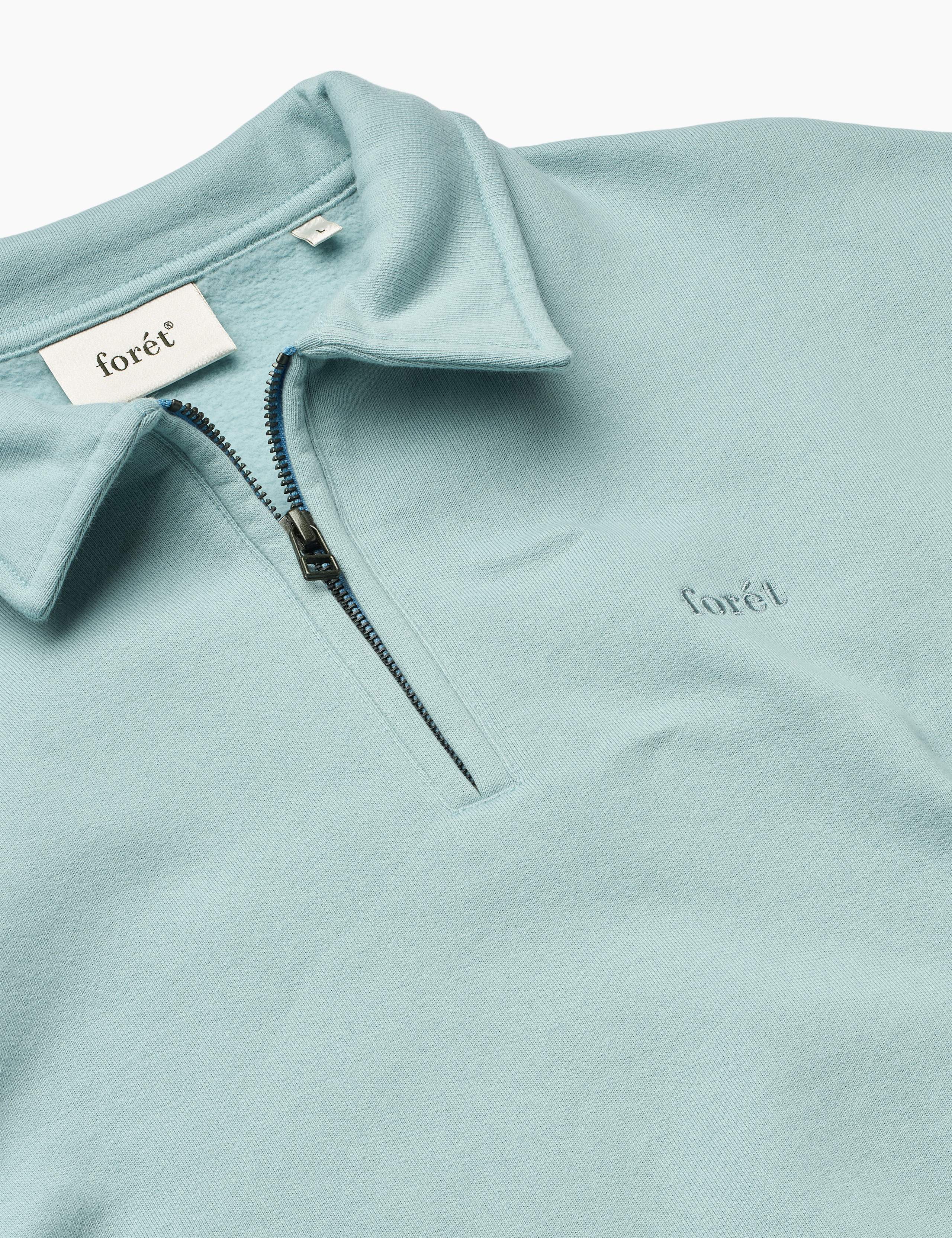 HOOK HALF ZIP - DOVE