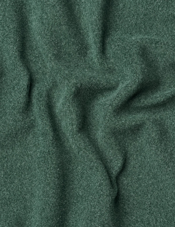 HERB BRUSHED RUGBY - DEEP GREEN