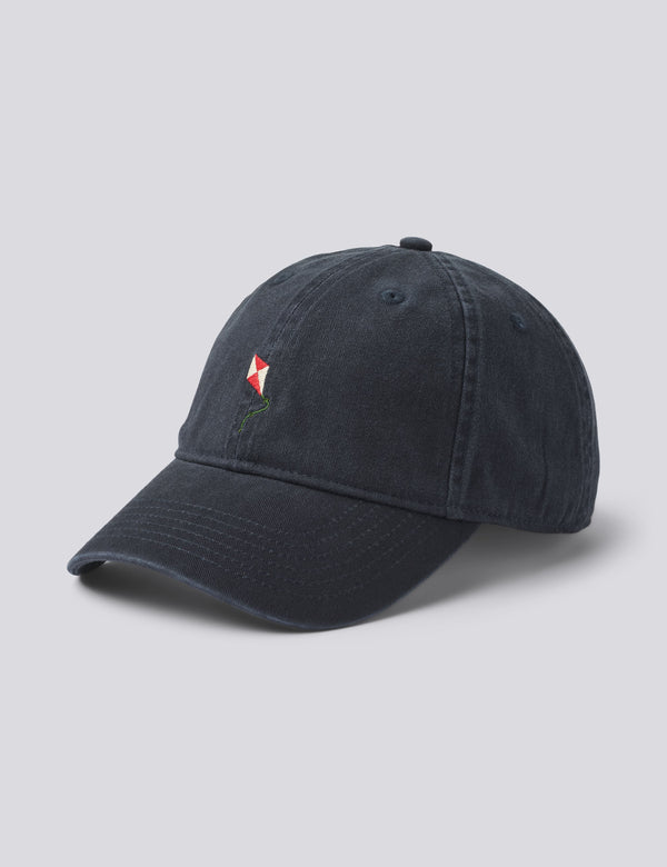 KITE WASHED CAP - NAVY