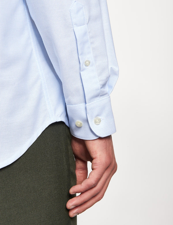 LIFE SHIRT - WHITE/LIGHTBLUE