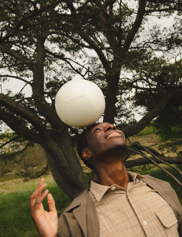 LUNAR RELAXED FIT TEXTURED OVERSHIRT - KHAKI CHECK