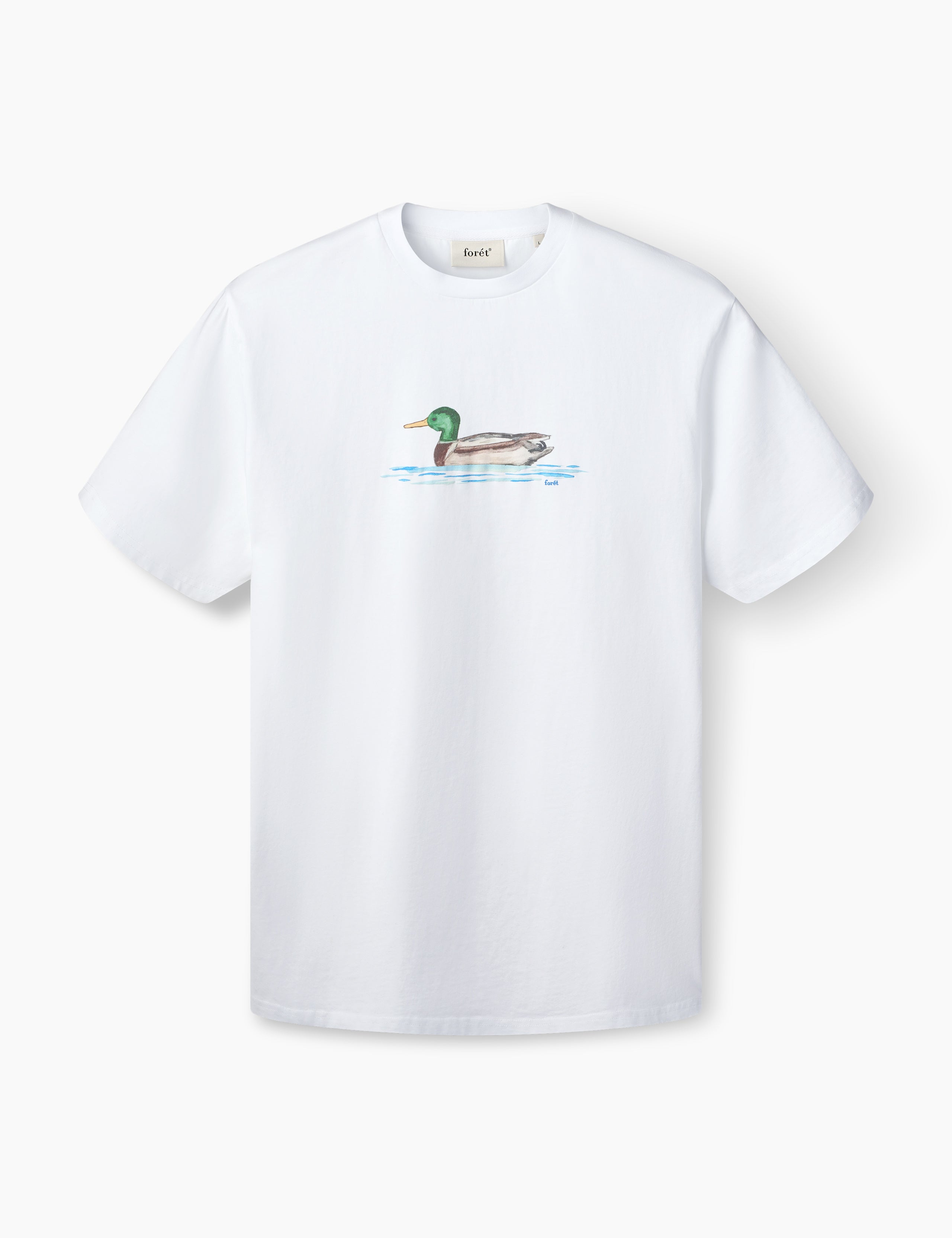 MALLARD T-SHIRT - WHITE