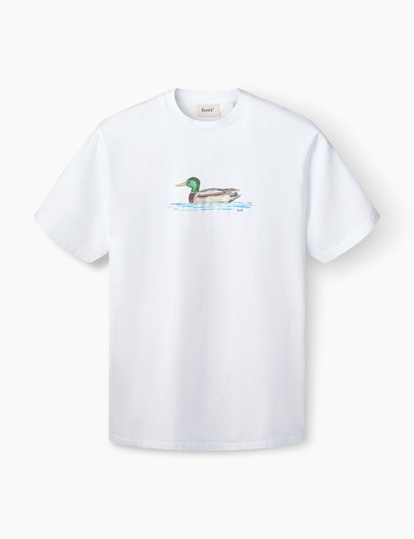 MALLARD T-SHIRT - WHITE