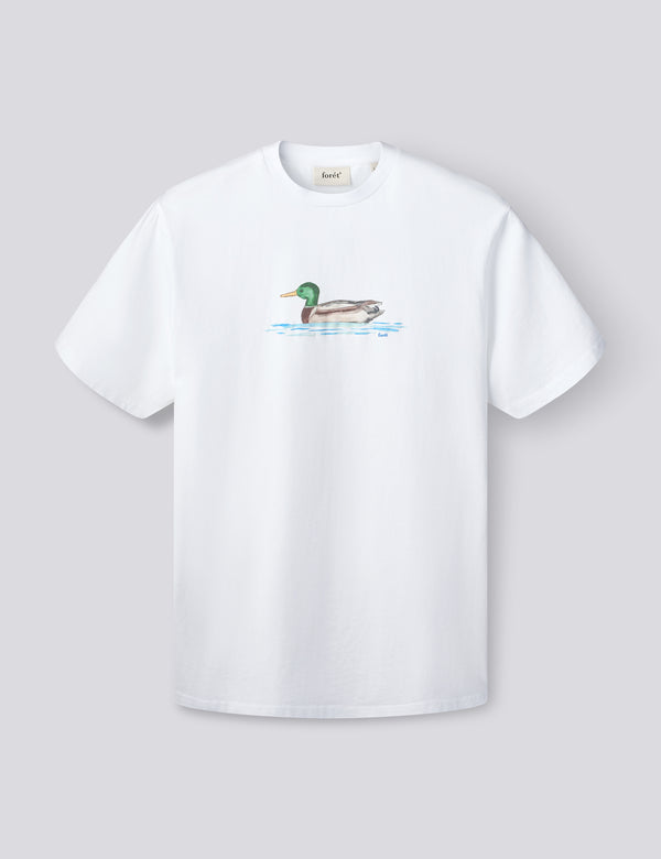 MALLARD T-SHIRT - WHITE