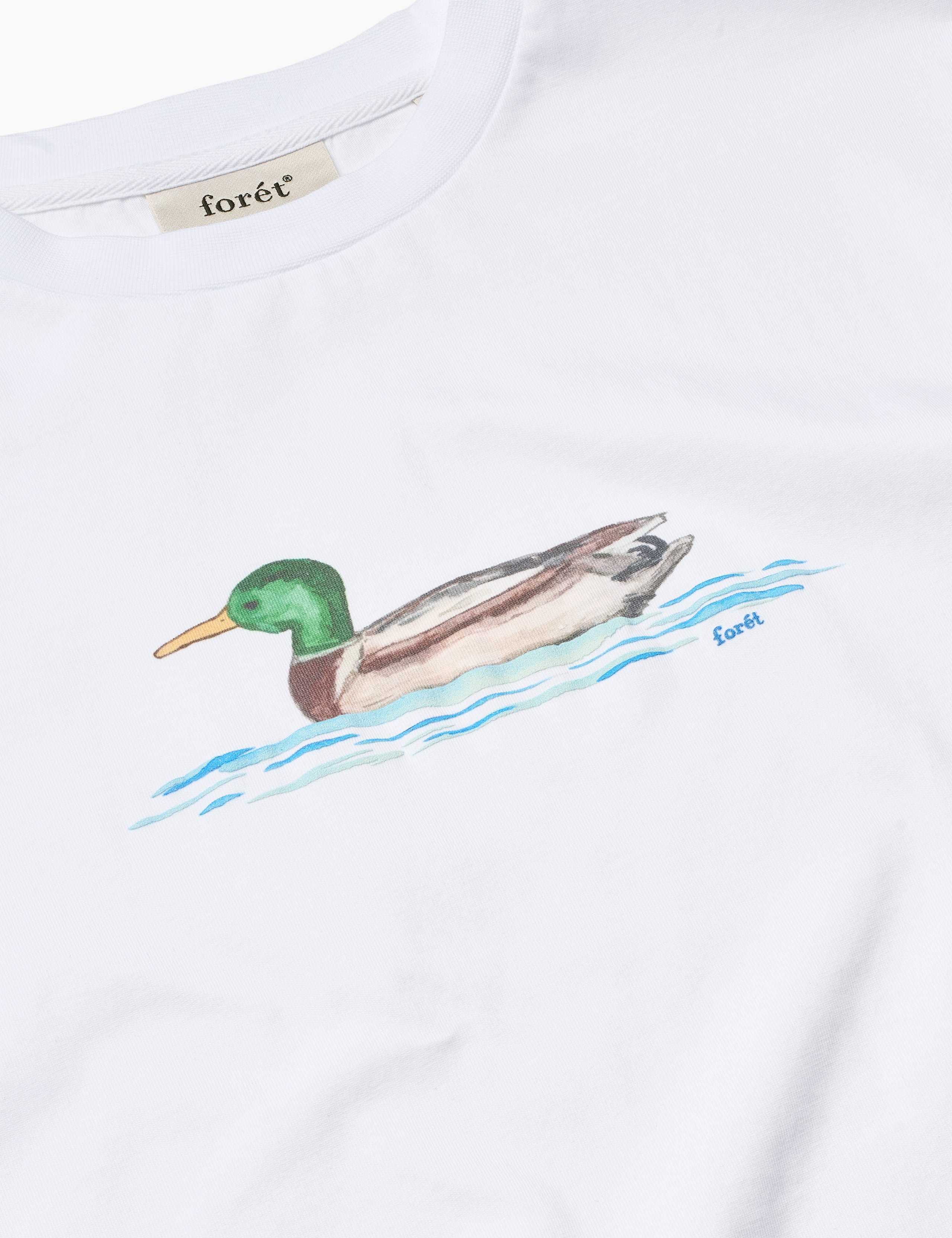 MALLARD T-SHIRT - WHITE
