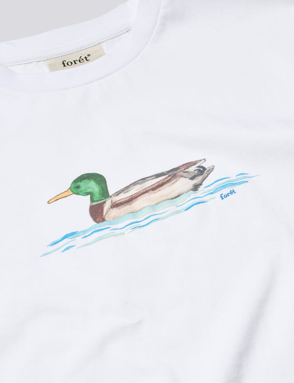 MALLARD T-SHIRT - WHITE