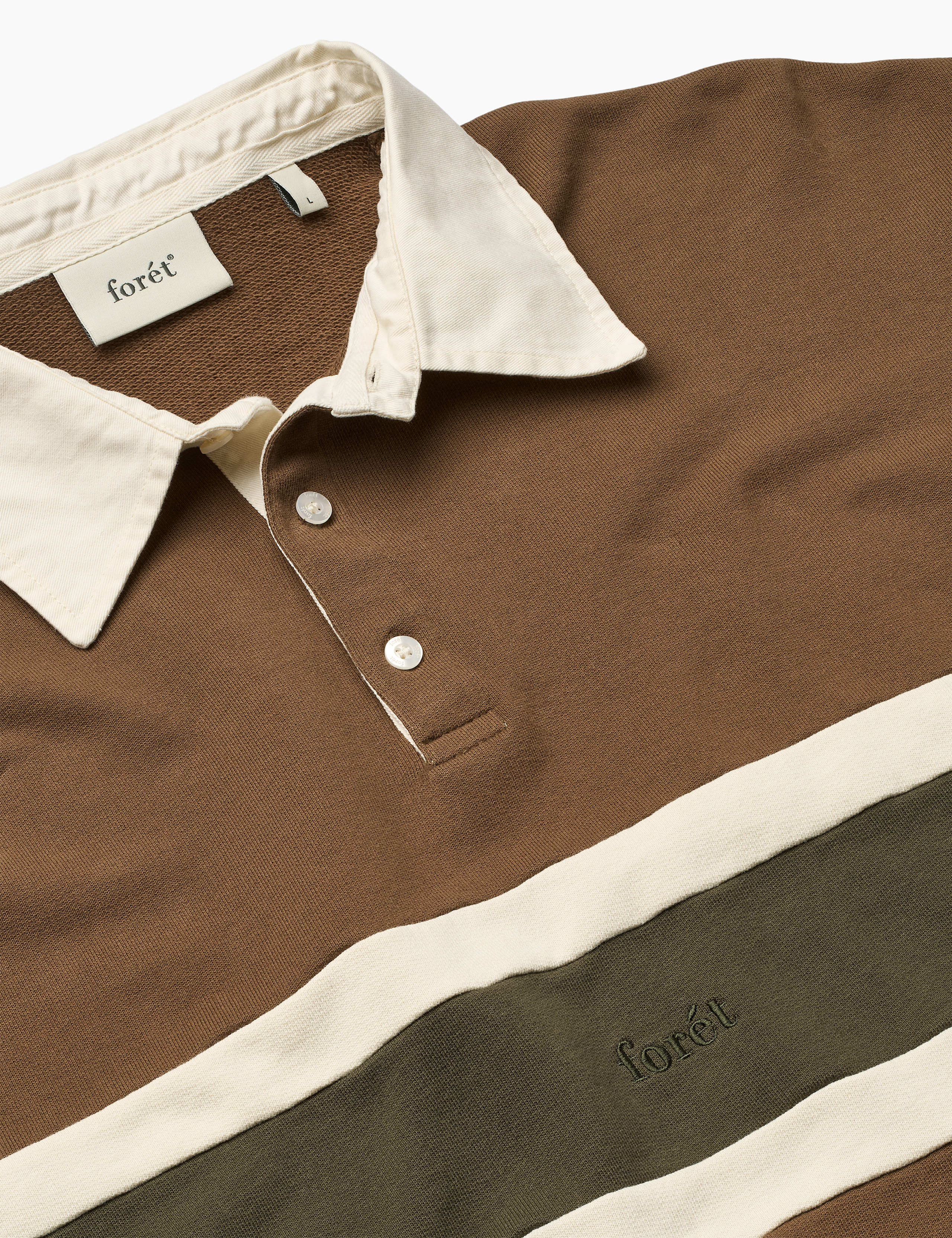 MATCH RUGBY SWEATSHIRT - EARTH/PINE