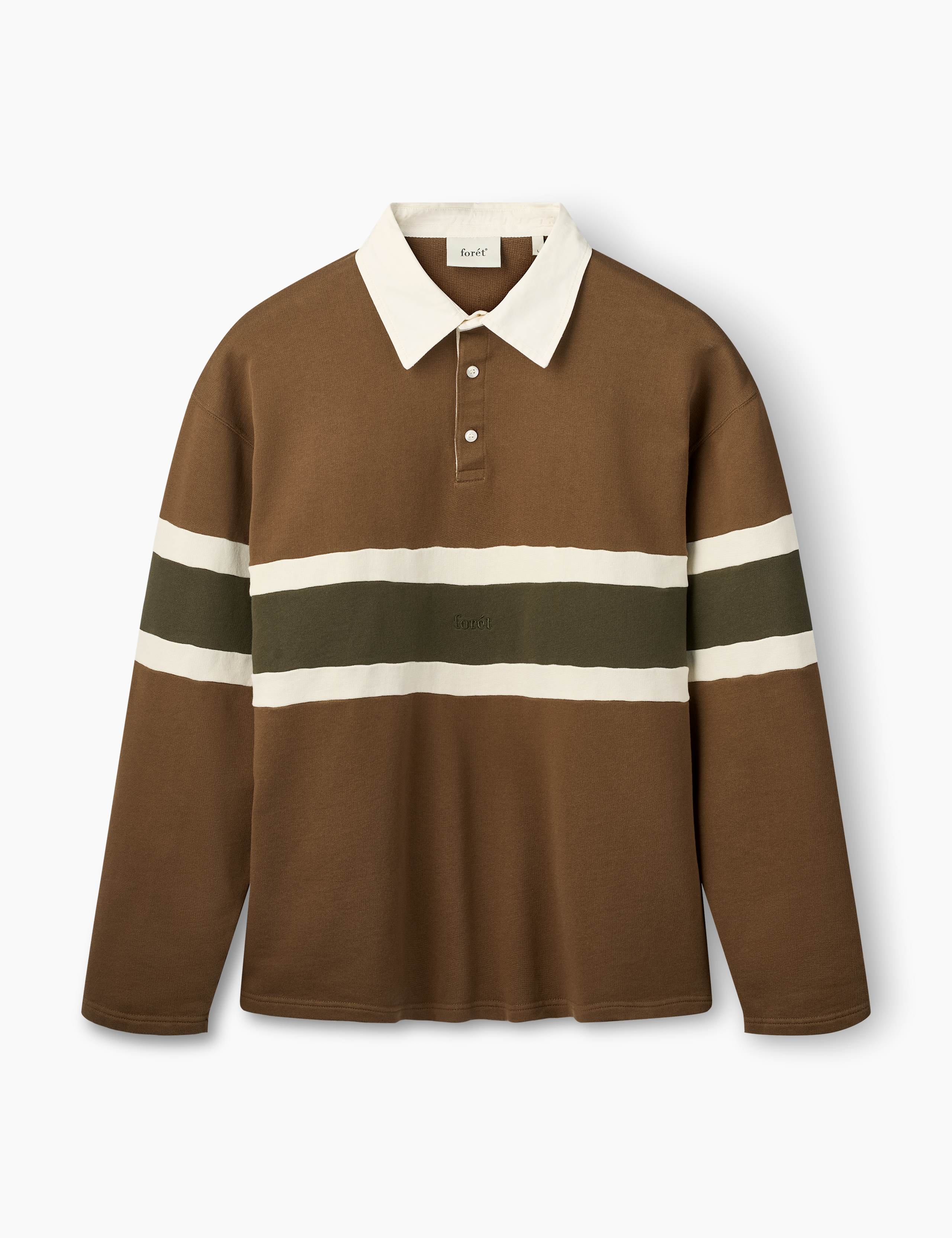 MATCH RUGBY SWEATSHIRT - EARTH/PINE