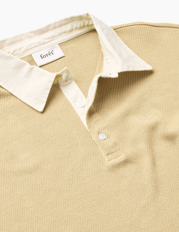 MATCH RUGBY STRUCTURED SWEATSHIRT - VINTAGE YELLOW