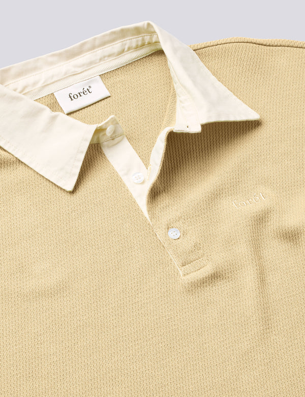 MATCH RUGBY STRUCTURED SWEATSHIRT - VINTAGE YELLOW