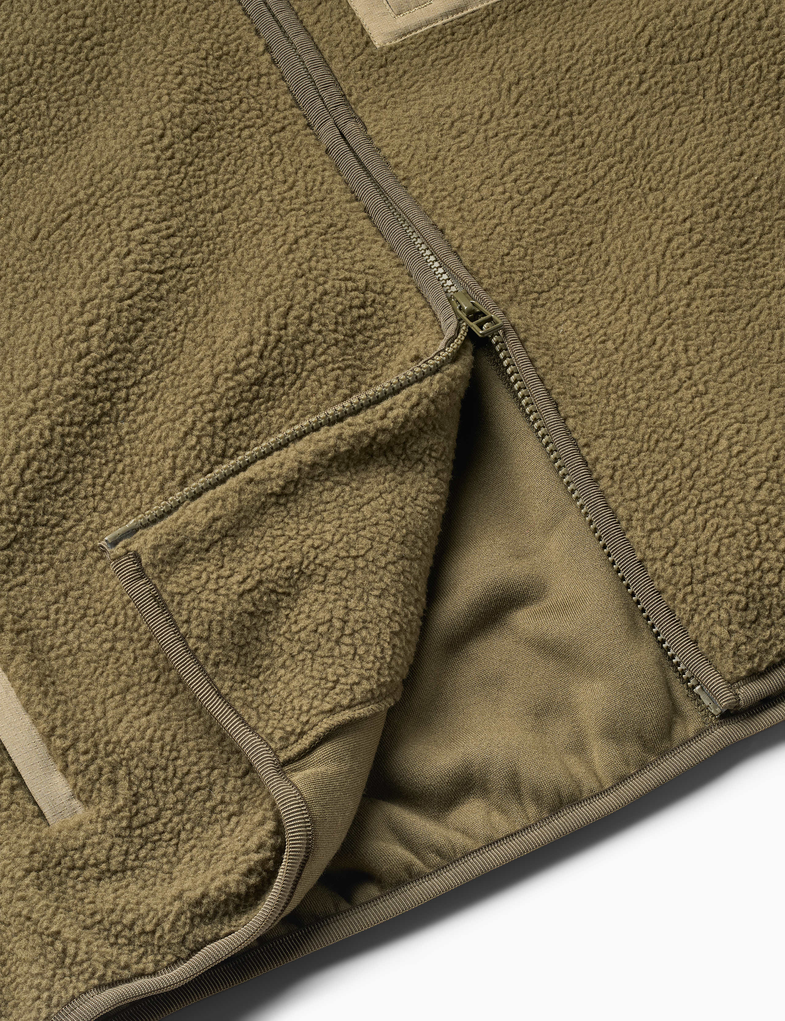 MOUNTAIN FLEECE JACKET - ARMY