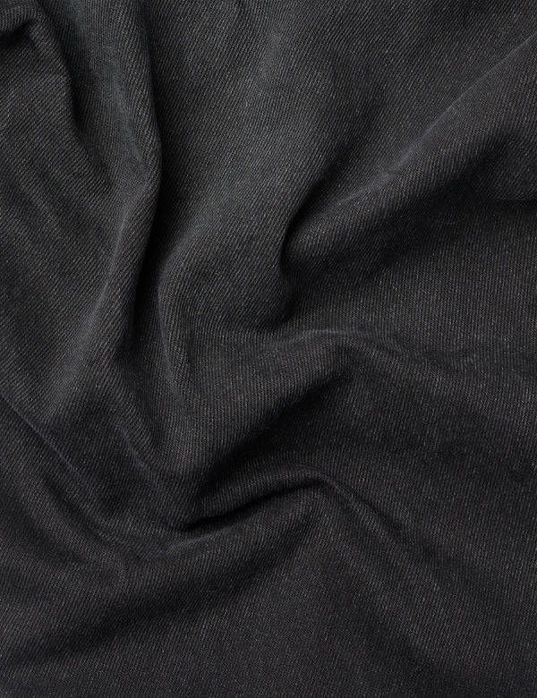 MOOR RELAXED FIT JEANS - WASHED BLACK