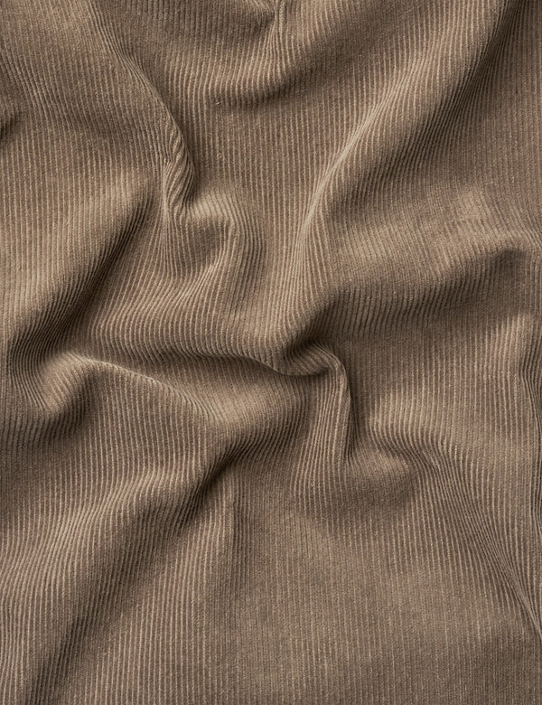 MOOR RELAXED FIT 5-POCKET CORDUOY PANTS - FADED WOOD