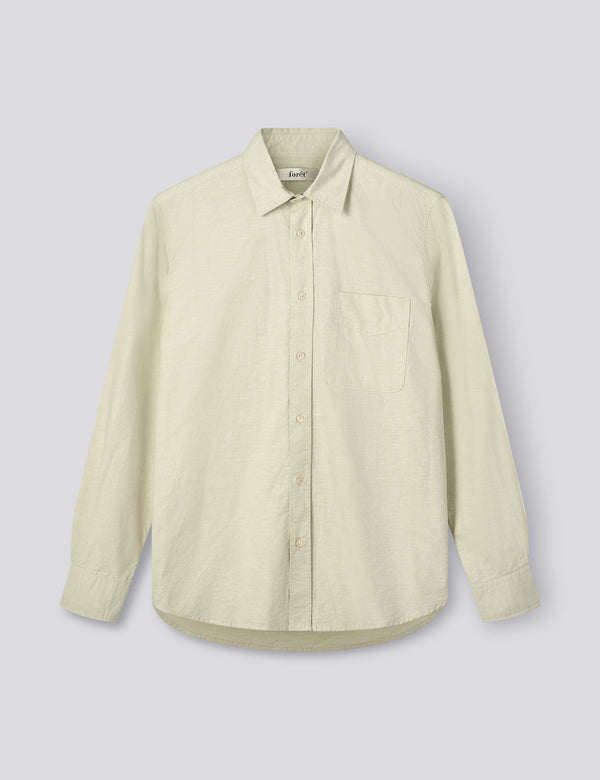 NEPS REGULAR FIT SHIRT - CHALK
