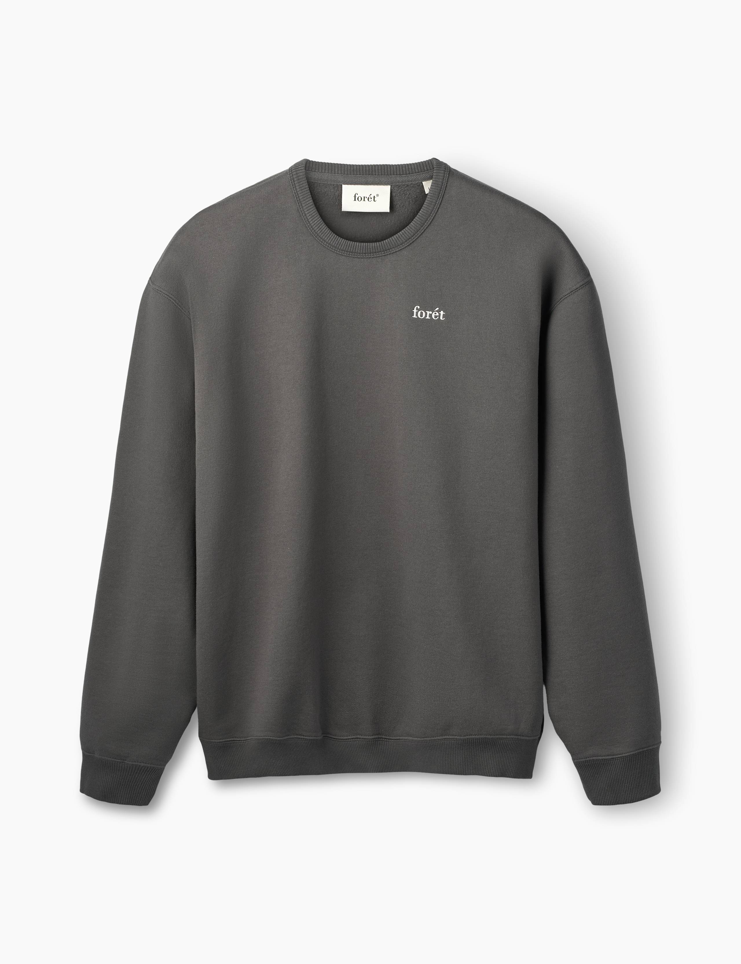 NOON SWEATSHIRT - DARK GREY