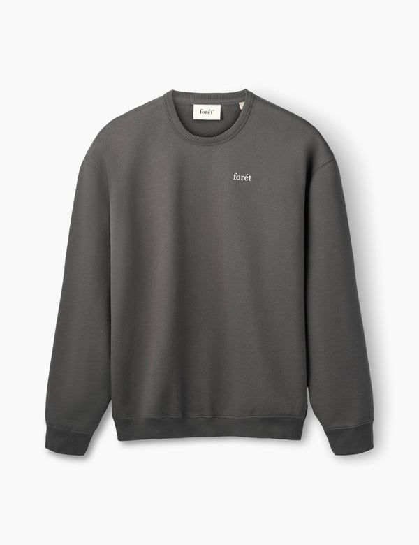 NOON SWEATSHIRT - DARK GREY
