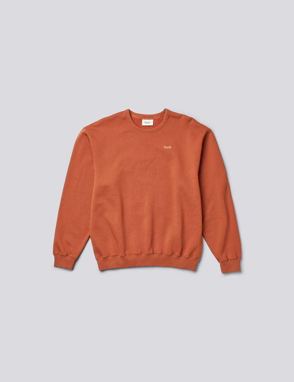 NOON SWEATSHIRT - SUMAC RED