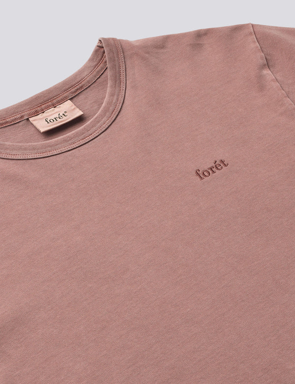 OAK PIGMENT DYE T-SHIRT - ROSE CLAY