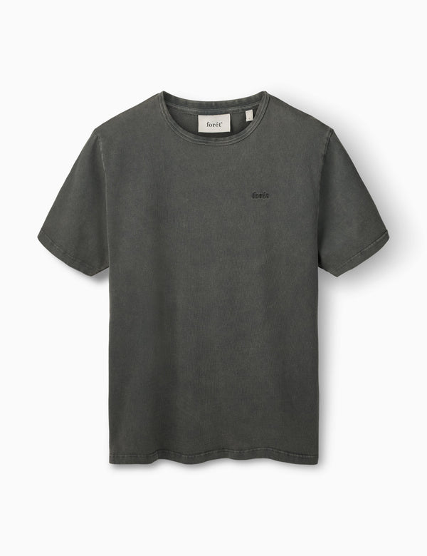 OAK FADED WASH T-SHIRT - DARK GREY