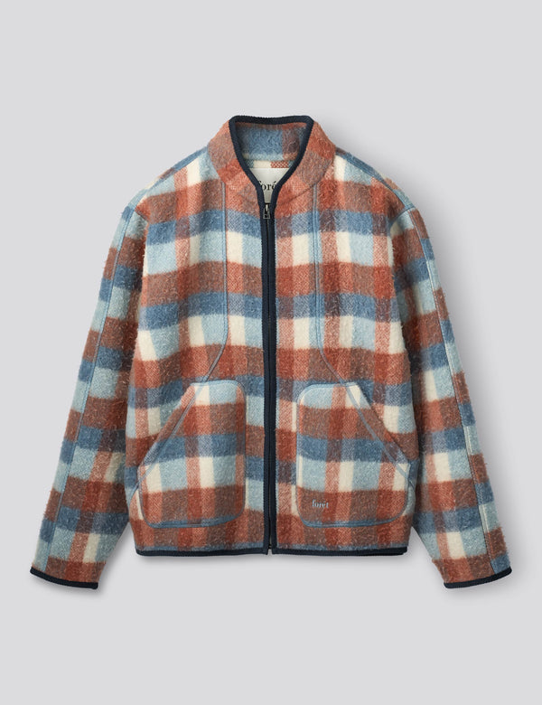 OPAL WOOL JACKET - CHECK