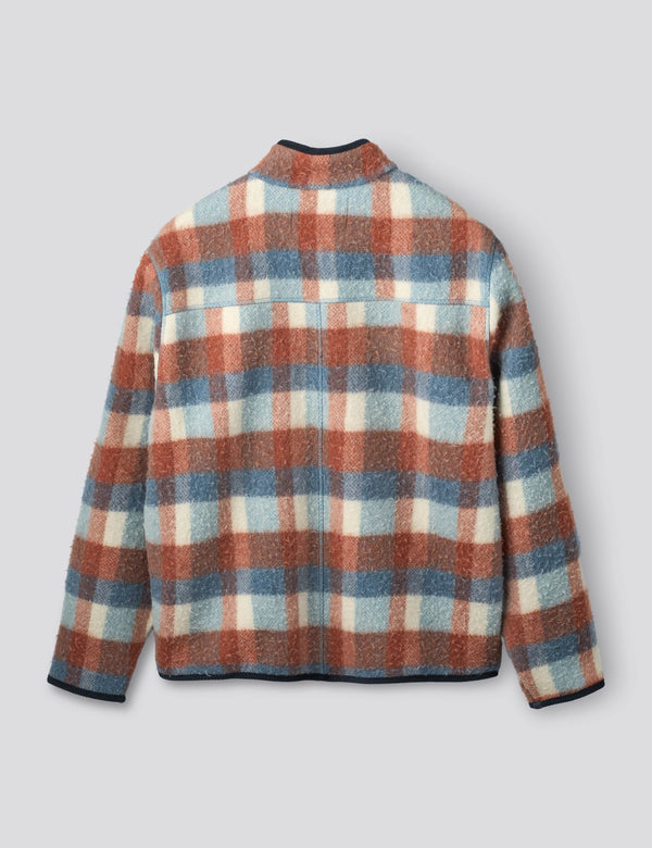 OPAL WOOL JACKET - CHECK