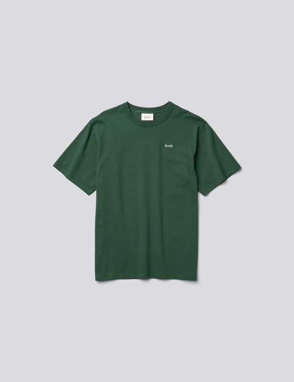 OAK T-SHIRT - DEEP GREEN