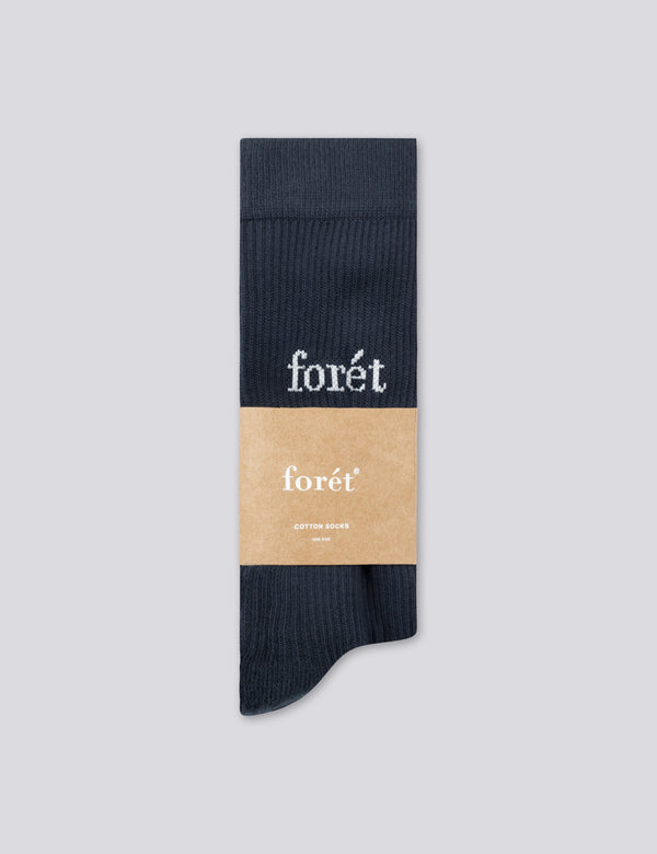 WALK SOCKS 2-PACK - NAVY/WHITE