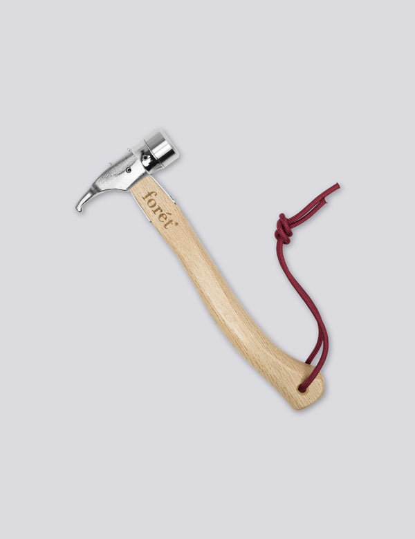 MURANOKAJIYA X FORÉT -  STEEL HEAD PEG HAMMER - OAK
