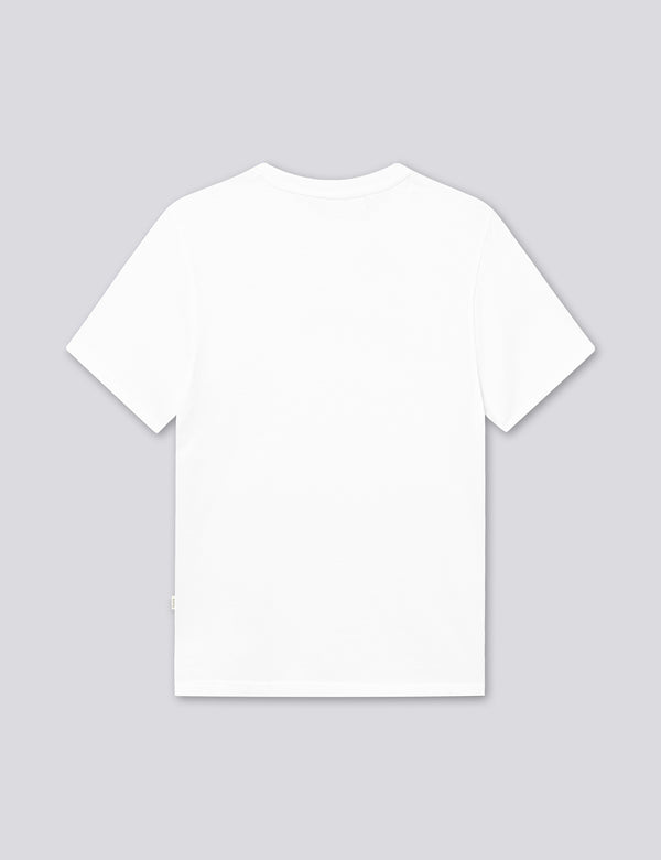 AMBER T-SHIRT - WHITE/BLACK