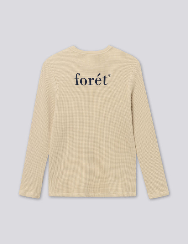 STILL WAFFLE LONGSLEEVE - OAT