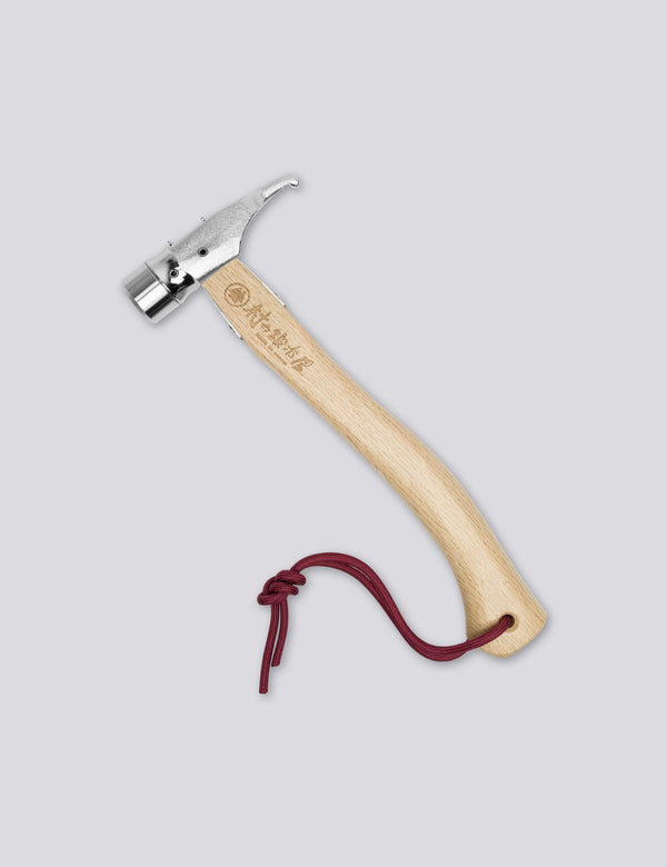 MURANOKAJIYA X FORÉT -  STEEL HEAD PEG HAMMER - OAK