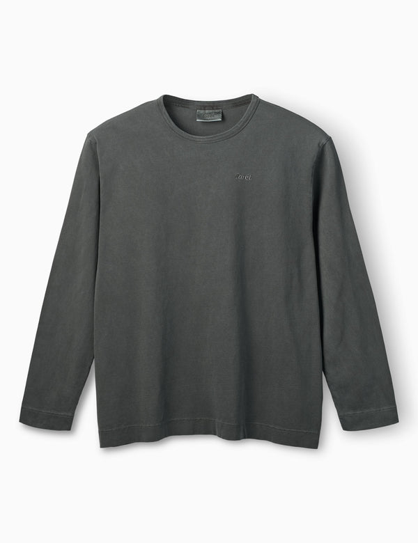 PARK RELAXED FIT LONGSLEEVE - BLACK