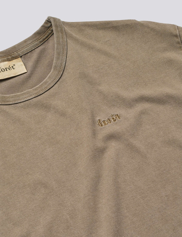 PARK RELAXED FIT T-SHIRT - STONE GREY