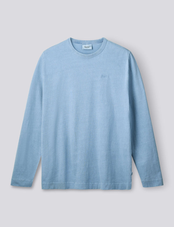 PARK RELAXED FIT LONGSLEEVE - FORMAL BLUE