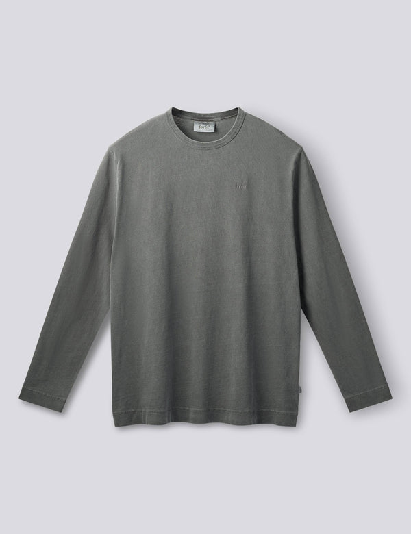 PARK RELAXED FIT LONGSLEEVE - GREY