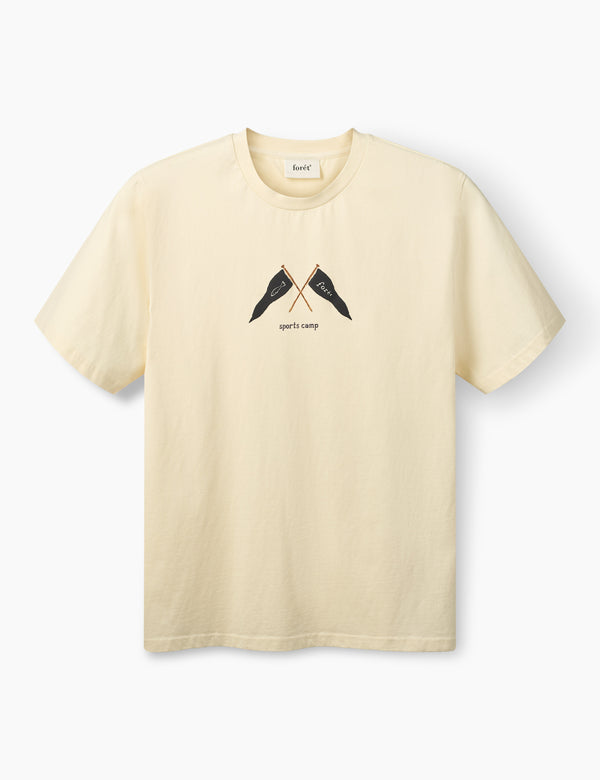 PENNANT T-SHIRT - CLOUD