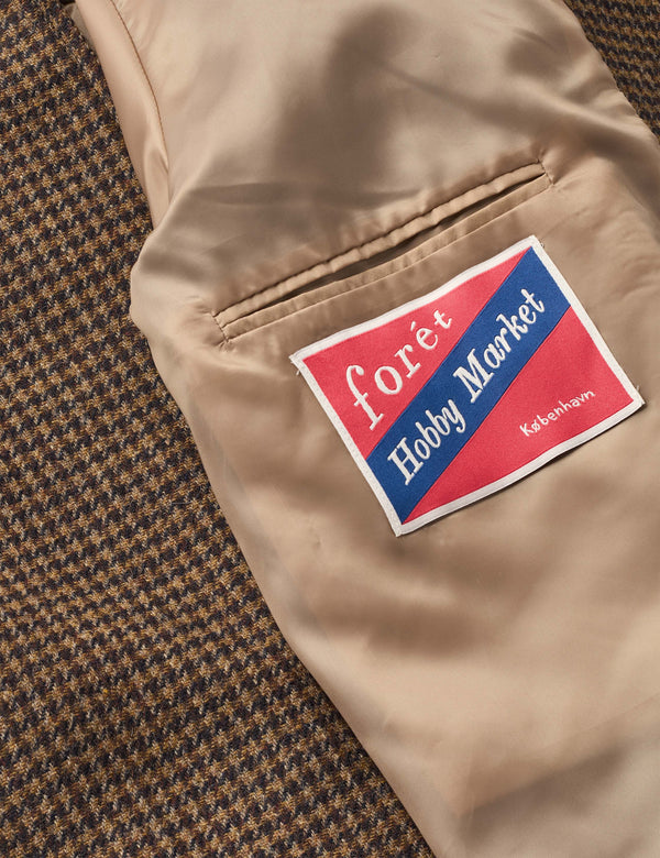 PINE WOOL COAT - CHECK