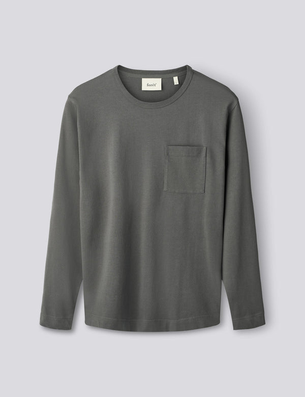 PLANET LONGSLEEVE - DARK GREY
