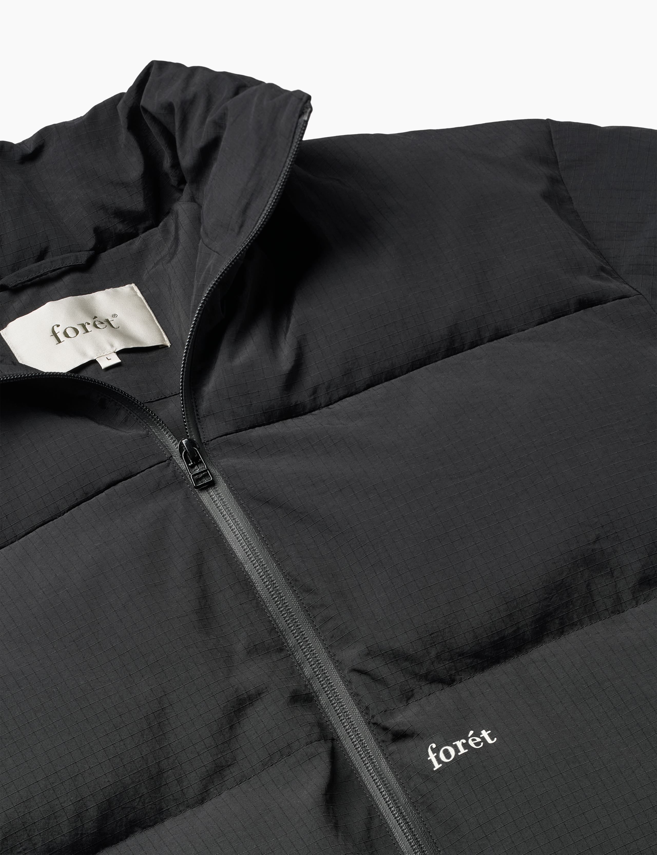 POLAR PUFFER JACKET - BLACK