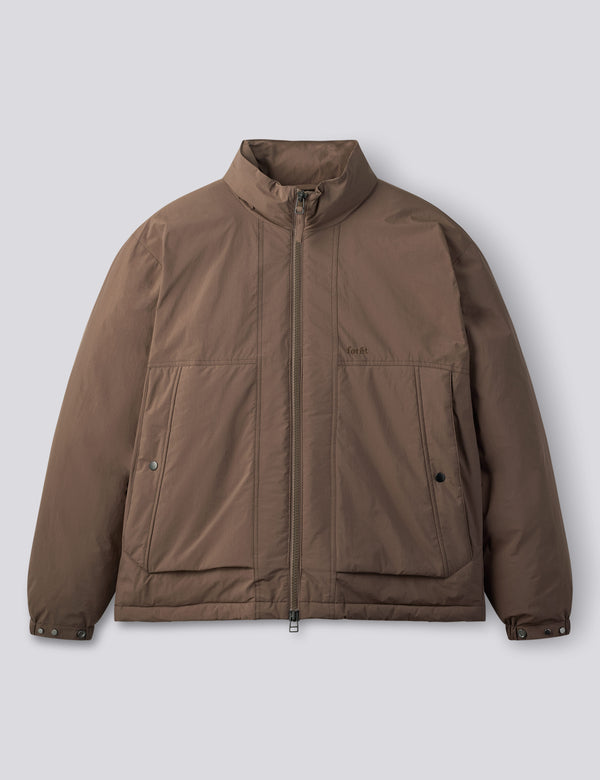 POLAR PUFFER JACKET - WOOD