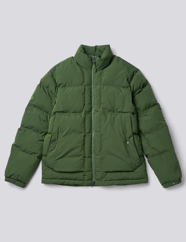 POLAR PUFFER JACKET - DARK GREEN