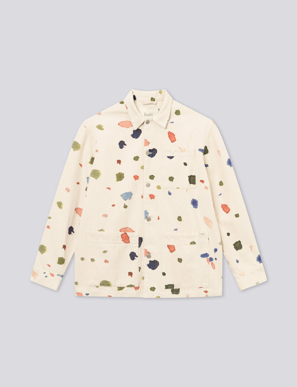 ARTWORK OVERSHIRT - UNDYED