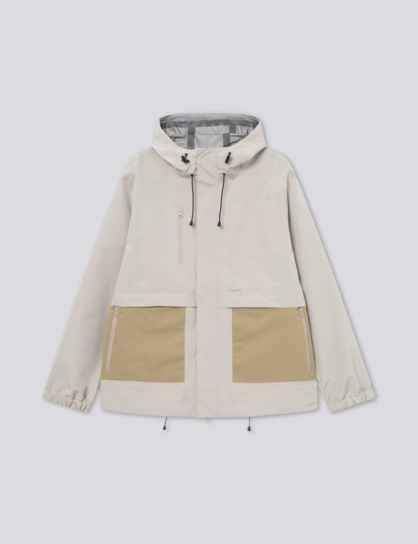 BLADE SHELL JACKET - CHALK