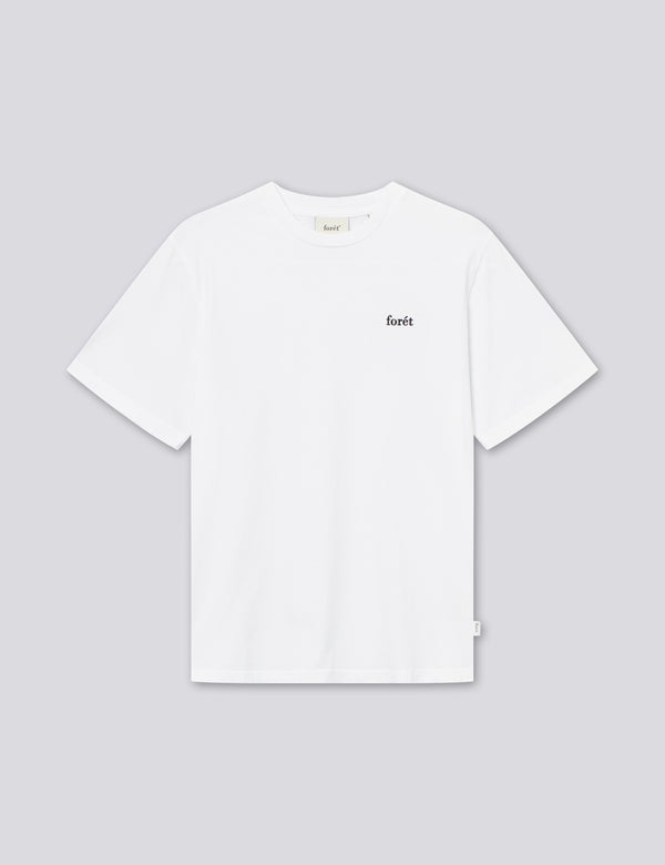 OAK T-SHIRT - WHITE/BLACK