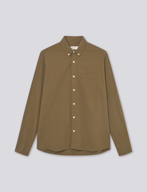 HORNET SEERSUCKER SHIRT - ARMY