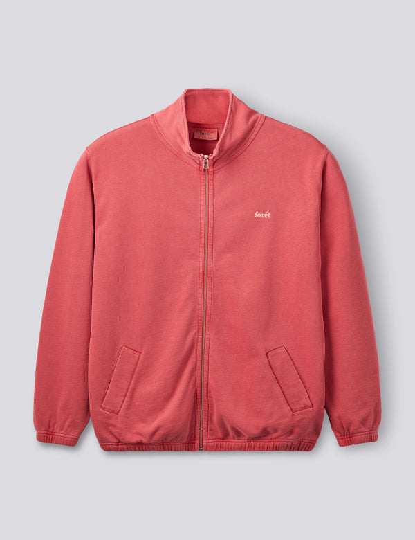 RANGER ZIP SWEAT JACKET - RED