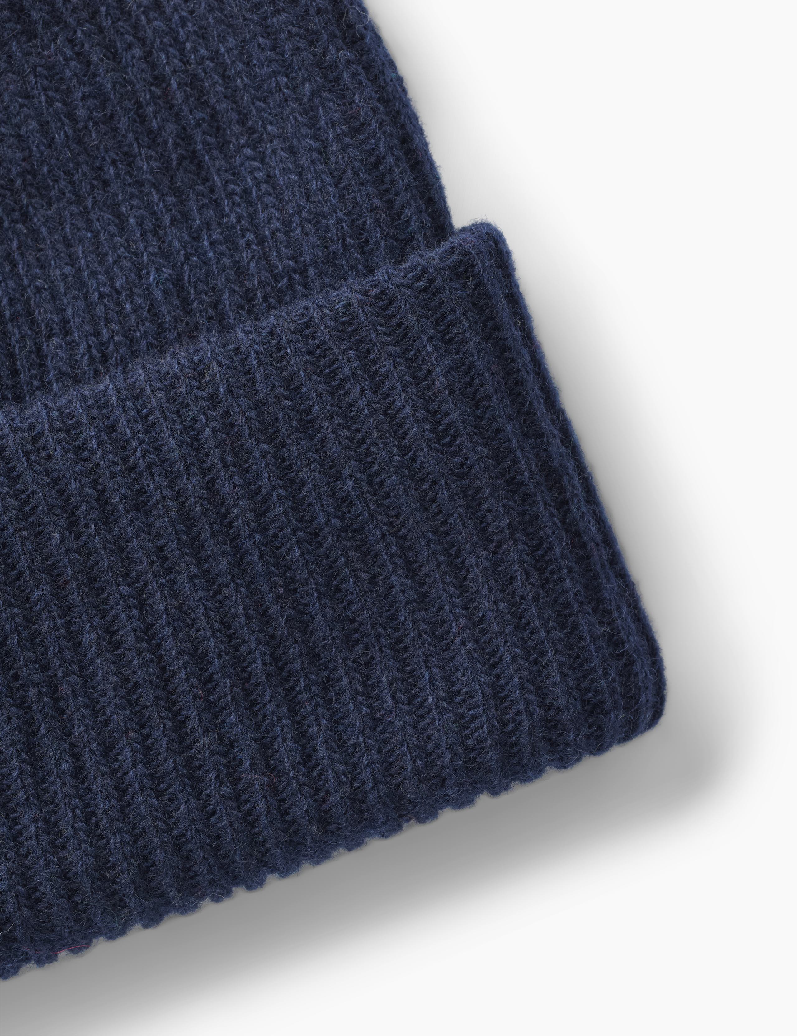 RELAX RIB BEANIE - NAVY