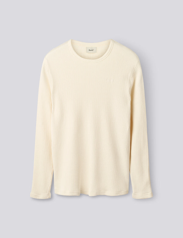 RIB LONGSLEEVE - CLOUD