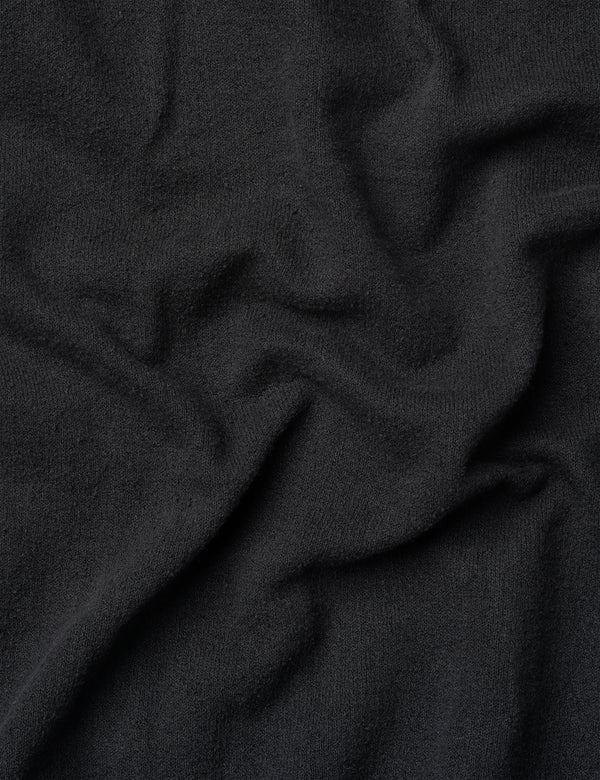 RANGER ZIP SWEAT JACKET - BLACK
