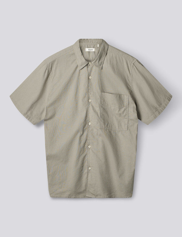SALT SS COTTON LINEN SHIRT - SAND
